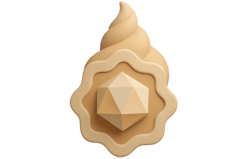 Golden gem illustration — Money Energy article cover