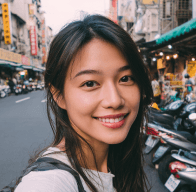 Sophia Lin, Moonly user from Kaohsiung