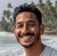 Ravi Kumar, Moonly user from Pondicherry